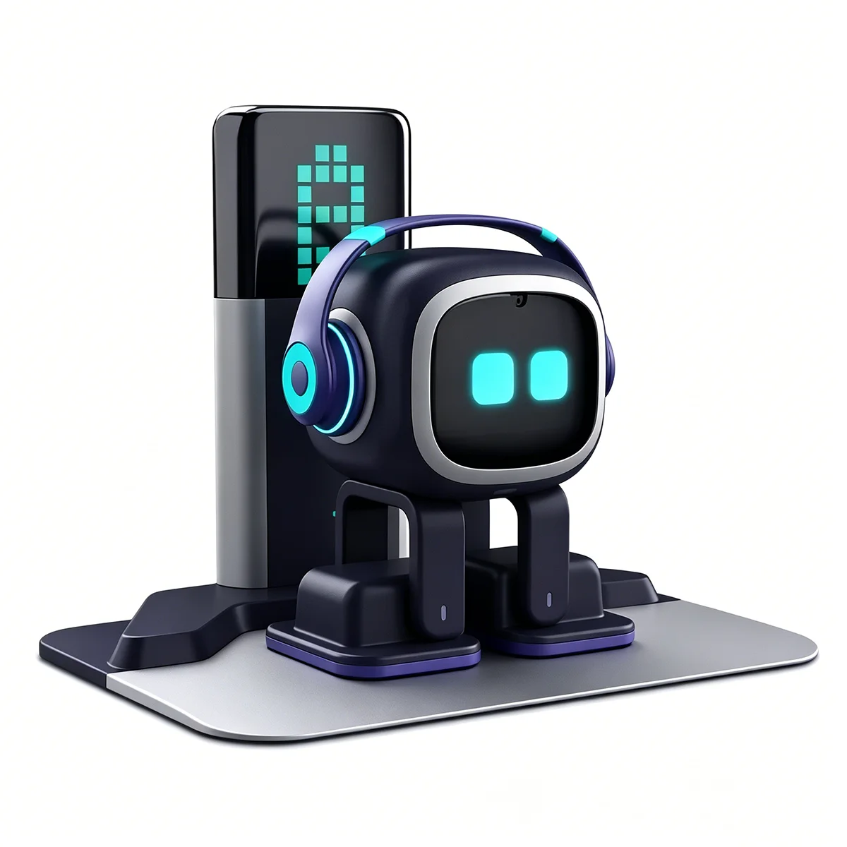 Emo Robot Voice Recognition Pet Robot AI Communication Intelligent Robot Electronic Toys Desktop Companion Robot For Emo Robot Voice Recognition Pet Robot AI Communication Intelligent Robot Electronic Toys Desktop Companion Robot For