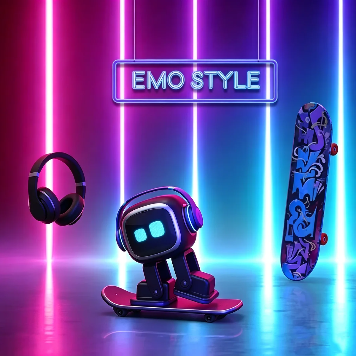Emo Robot Voice Recognition Pet Robot AI Communication Intelligent Robot Electronic Toys Desktop Companion Robot For Emo Robot Voice Recognition Pet Robot AI Communication Intelligent Robot Electronic Toys Desktop Companion Robot For