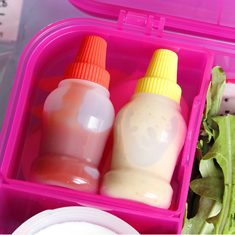 Empty Mini Ketchup Bottles (2 Pcs)