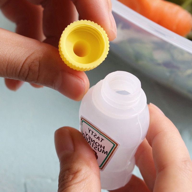 Empty Mini Ketchup Bottles (2 Pcs)