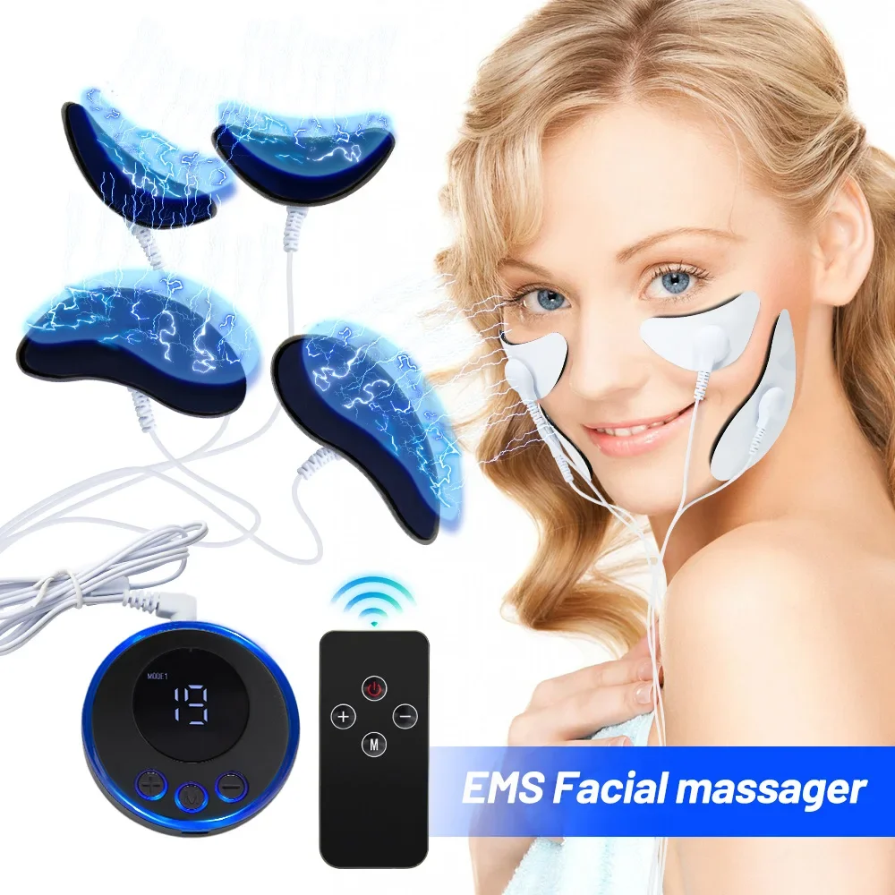 EMS Facial Massager Eye Face Lift Skin Tightening Anti-Wrinkle V-Shaped Face Muscle Stimulator Beauty Device EMS Facial Massager Eye Face Lift Skin Tightening Anti-Wrinkle V-Shaped Face Muscle Stimulator Beauty Device