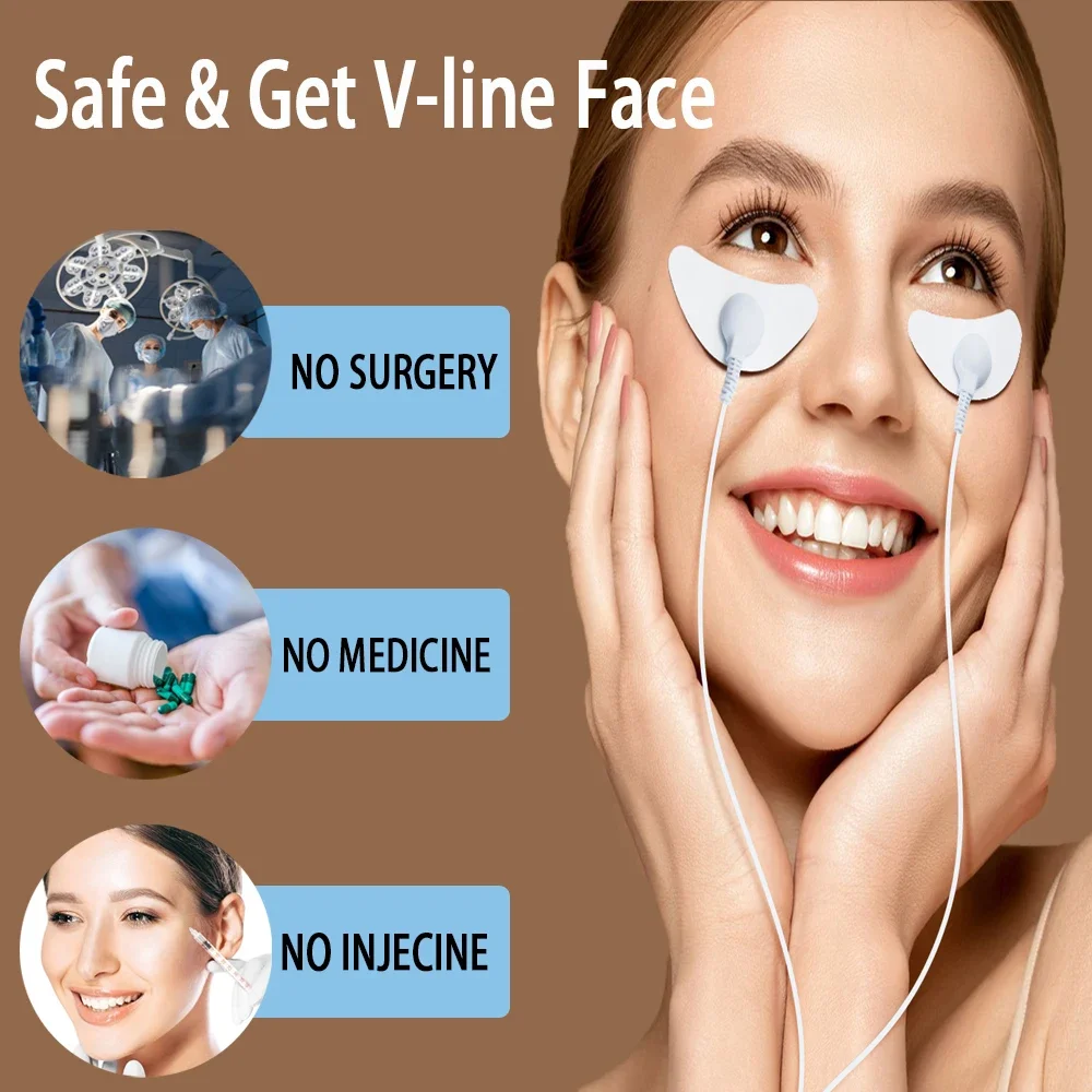 EMS Facial Massager Eye Face Lift Skin Tightening Anti-Wrinkle V-Shaped Face Muscle Stimulator Beauty Device EMS Facial Massager Eye Face Lift Skin Tightening Anti-Wrinkle V-Shaped Face Muscle Stimulator Beauty Device
