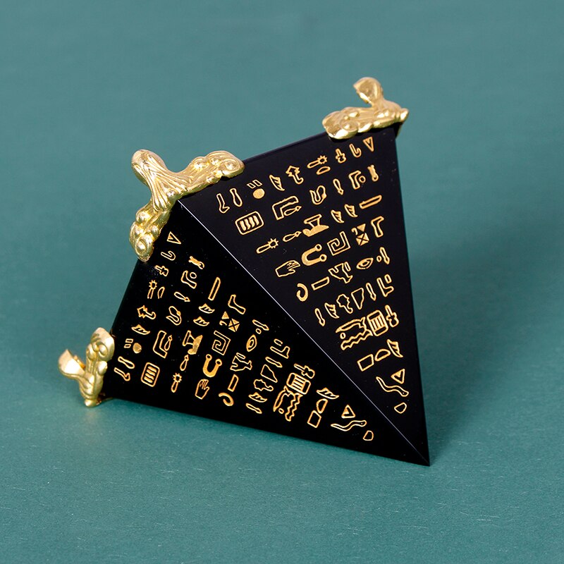 Energy Crystal Pyramid Paperweight