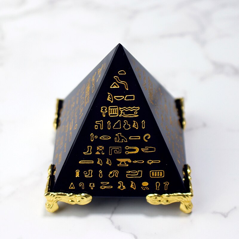 Energy Crystal Pyramid Paperweight