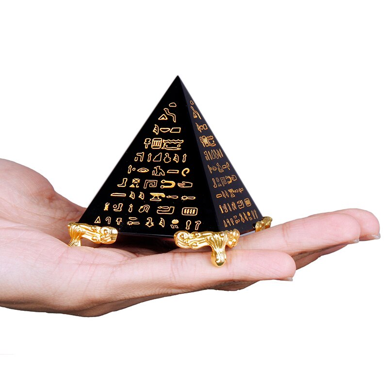 Energy Crystal Pyramid Paperweight