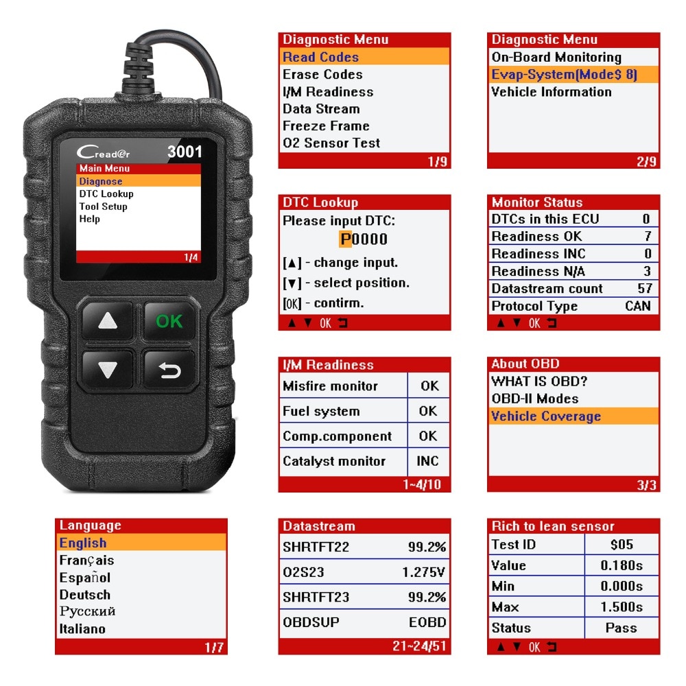 Engine Code Reader Car Diagnostic Tool Engine Code Reader Car Diagnostic Tool
