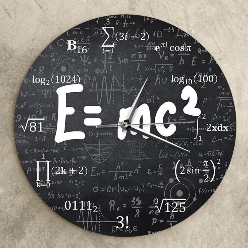 Engineer Clock Relativity Formula Design