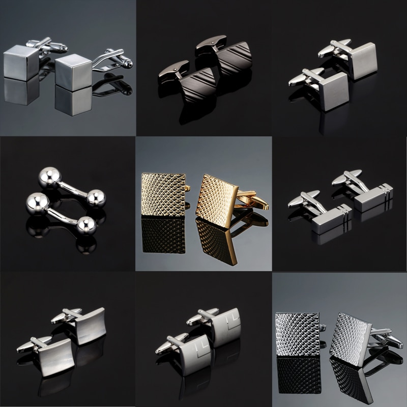 Engraved Cufflinks Fashion Accessories