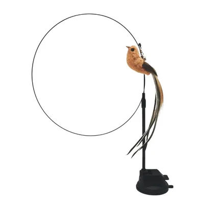 Epoxy Sucker Steel Wire Long Rod Feather Cat Teasing Stick Cat Self Hi No Harmful Ingredients Epoxy Sucker Steel Wire Long Rod Feather Cat Teasing Stick Cat Self Hi No Harmful Ingredients