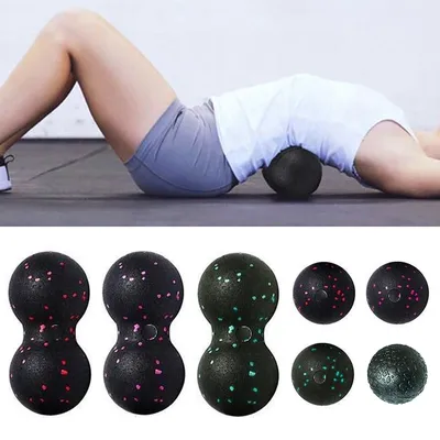 EPP Lacrosse Myofascia Ball Peanut Massage Ball High Density Lightweight Fitness Body Fascia Exercise Relieve Pain Yoga EPP Lacrosse Myofascia Ball Peanut Massage Ball High Density Lightweight Fitness Body Fascia Exercise Relieve Pain Yoga