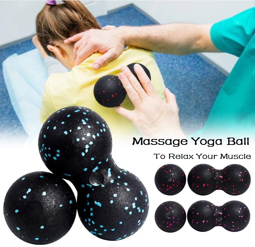 EPP Lacrosse Myofascia Ball Peanut Massage Ball High Density Lightweight Fitness Body Fascia Exercise Relieve Pain Yoga EPP Lacrosse Myofascia Ball Peanut Massage Ball High Density Lightweight Fitness Body Fascia Exercise Relieve Pain Yoga