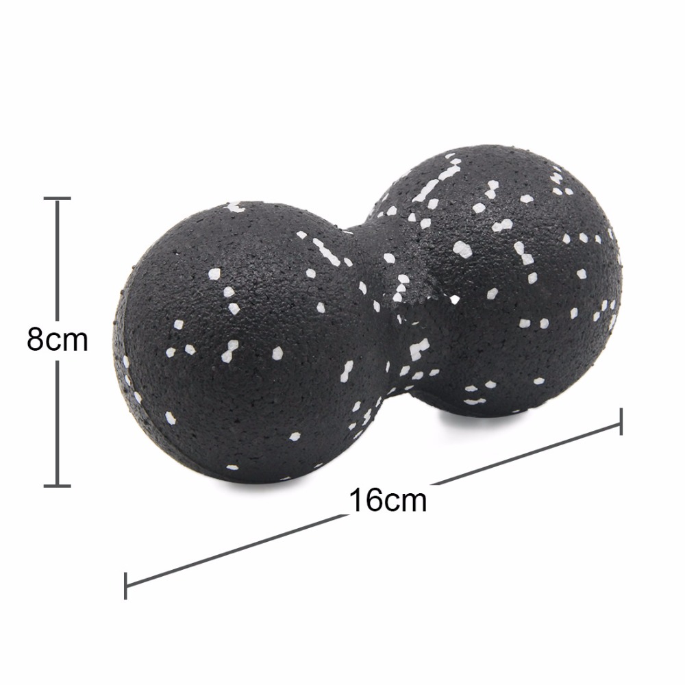 EPP Lacrosse Myofascia Ball Peanut Massage Ball High Density Lightweight Fitness Body Fascia Exercise Relieve Pain Yoga EPP Lacrosse Myofascia Ball Peanut Massage Ball High Density Lightweight Fitness Body Fascia Exercise Relieve Pain Yoga