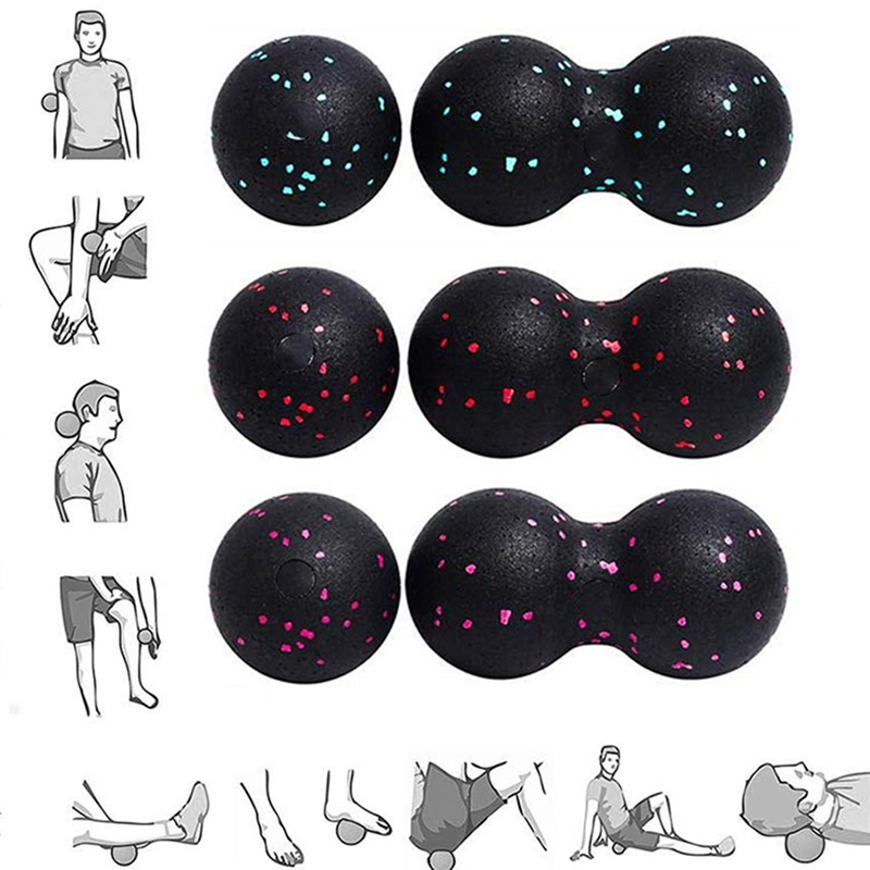 EPP Lacrosse Myofascia Ball Peanut Massage Ball High Density Lightweight Fitness Body Fascia Exercise Relieve Pain Yoga EPP Lacrosse Myofascia Ball Peanut Massage Ball High Density Lightweight Fitness Body Fascia Exercise Relieve Pain Yoga