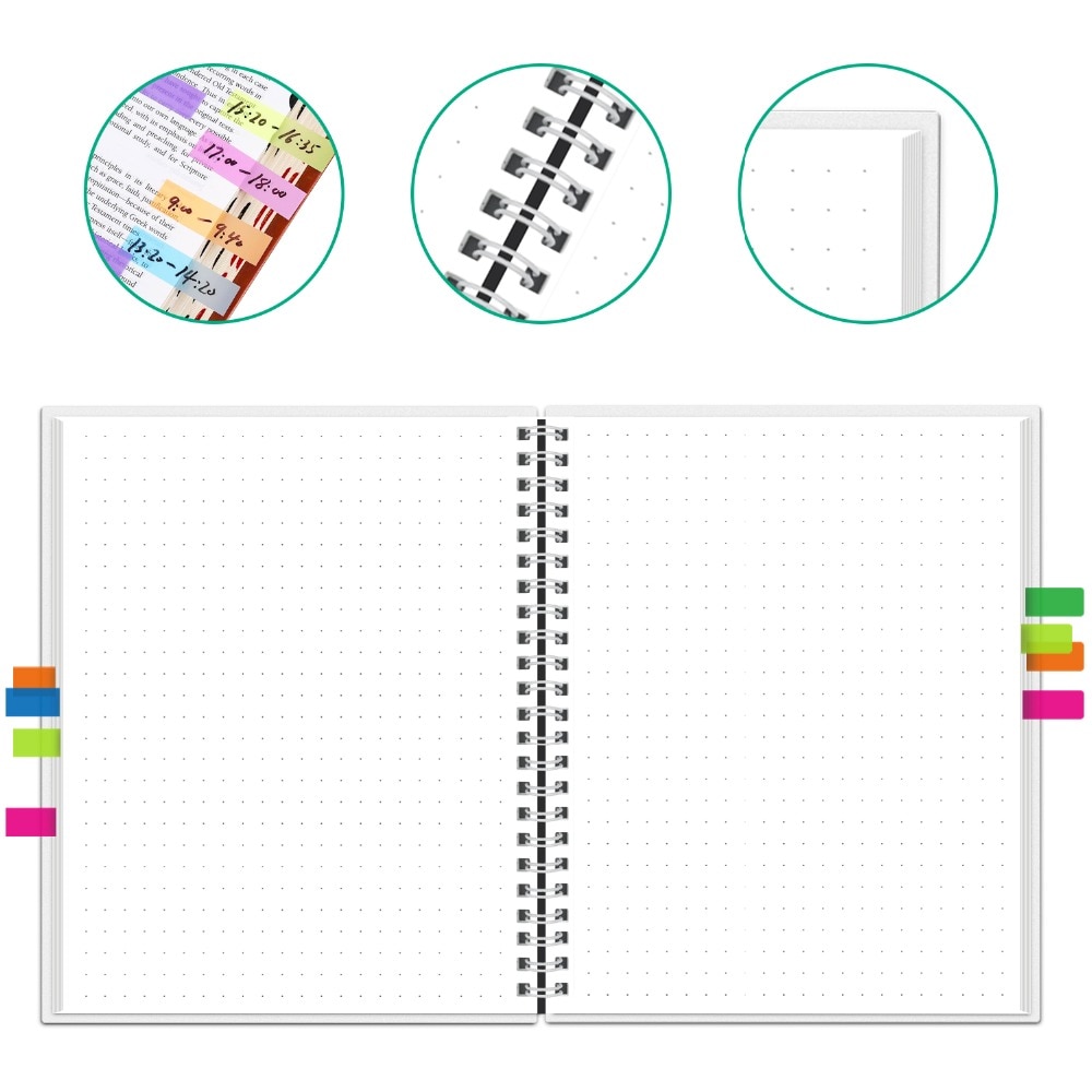 Erasable Notebook Pen Sticker Tab Set Erasable Notebook Pen Sticker Tab Set