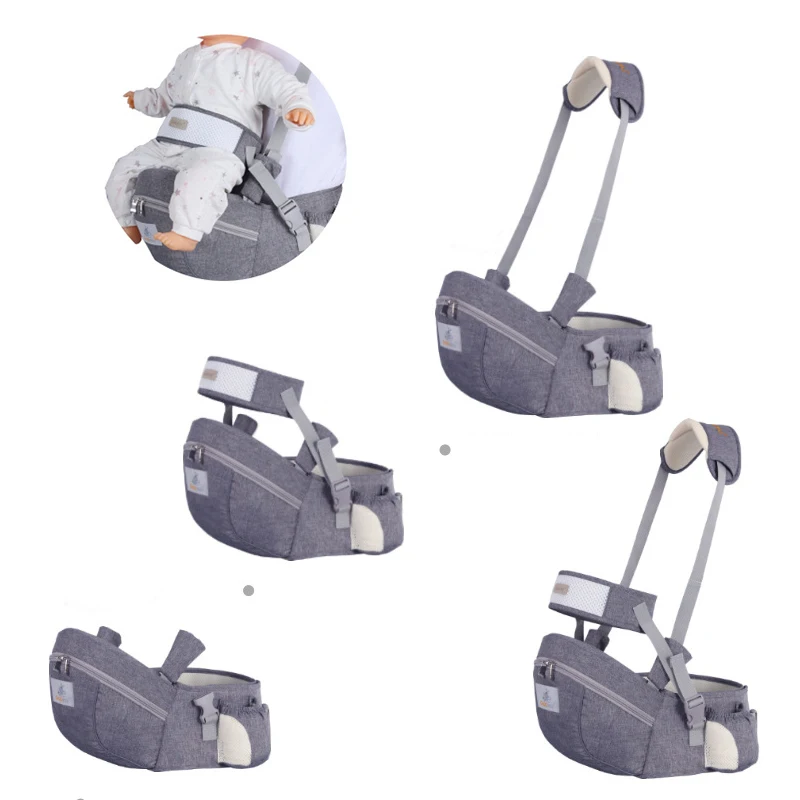 Ergonomic Baby Carrier Portable Infant Kid Hip Seat Waist Stool Sling Front Facing Kangaroo Baby Wrap Carrier For Baby Ergonomic Baby Carrier Portable Infant Kid Hip Seat Waist Stool Sling Front Facing Kangaroo Baby Wrap Carrier For Baby