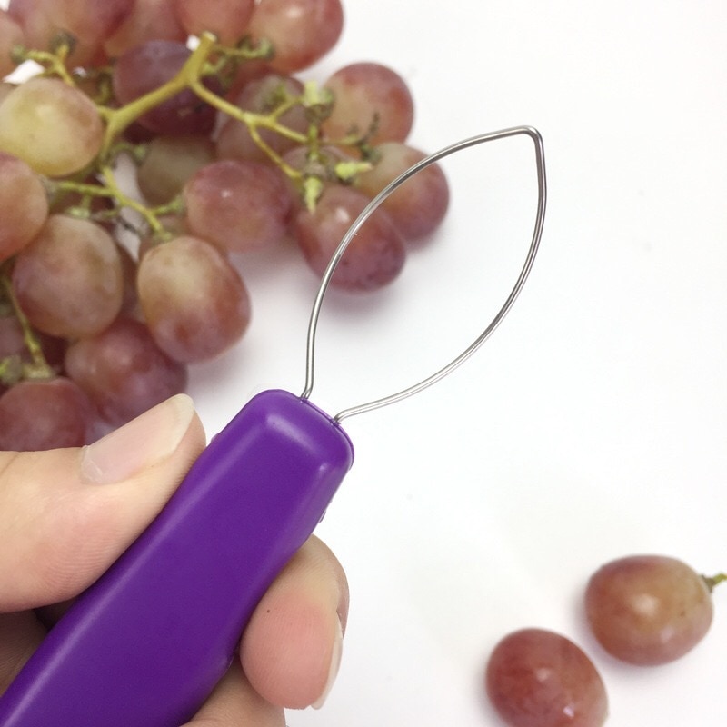 Ergonomic Stainless Grape Peeler