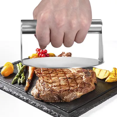 Ergonomic Stainless Steel Burger Smasher Ergonomic Stainless Steel Burger Smasher