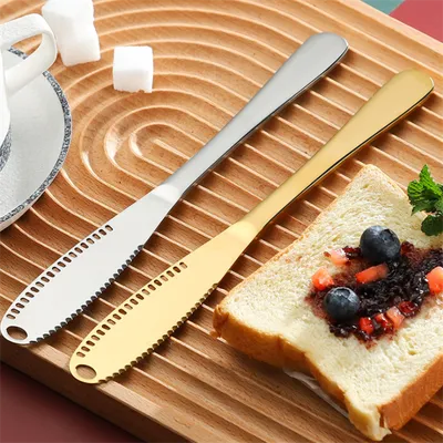 Ergonomic Stainless Steel Butter Spreader