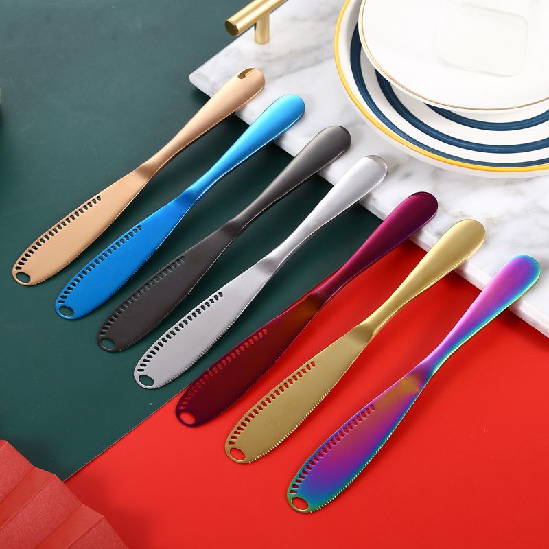 Ergonomic Stainless Steel Butter Spreader