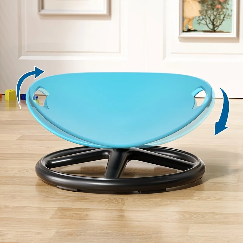 Ergonomic Swivel Sensory Chair – Eggshell Design, Anti-Slip Base Durable Plastic