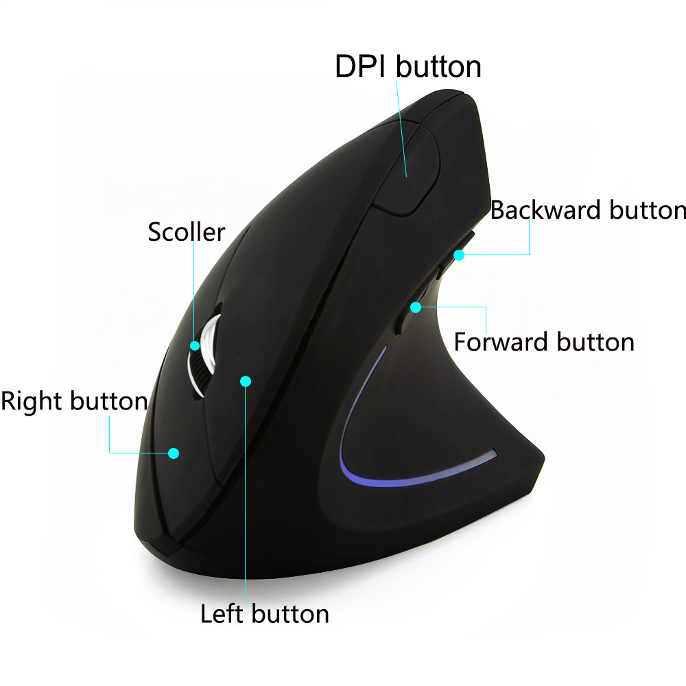 Ergonomic Wireless Vertical Mouse Ergonomic Wireless Vertical Mouse