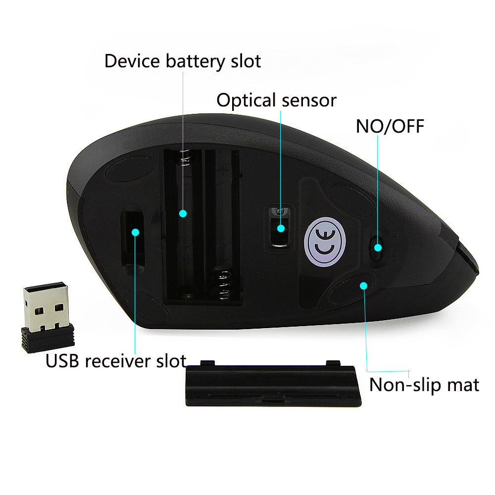 Ergonomic Wireless Vertical Mouse Ergonomic Wireless Vertical Mouse