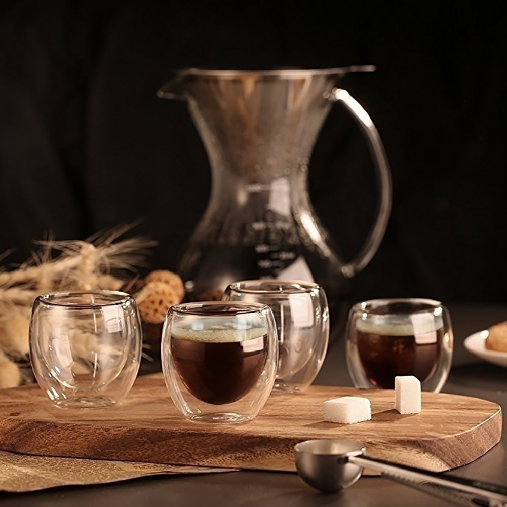 Espresso Cups Coffee Glassware