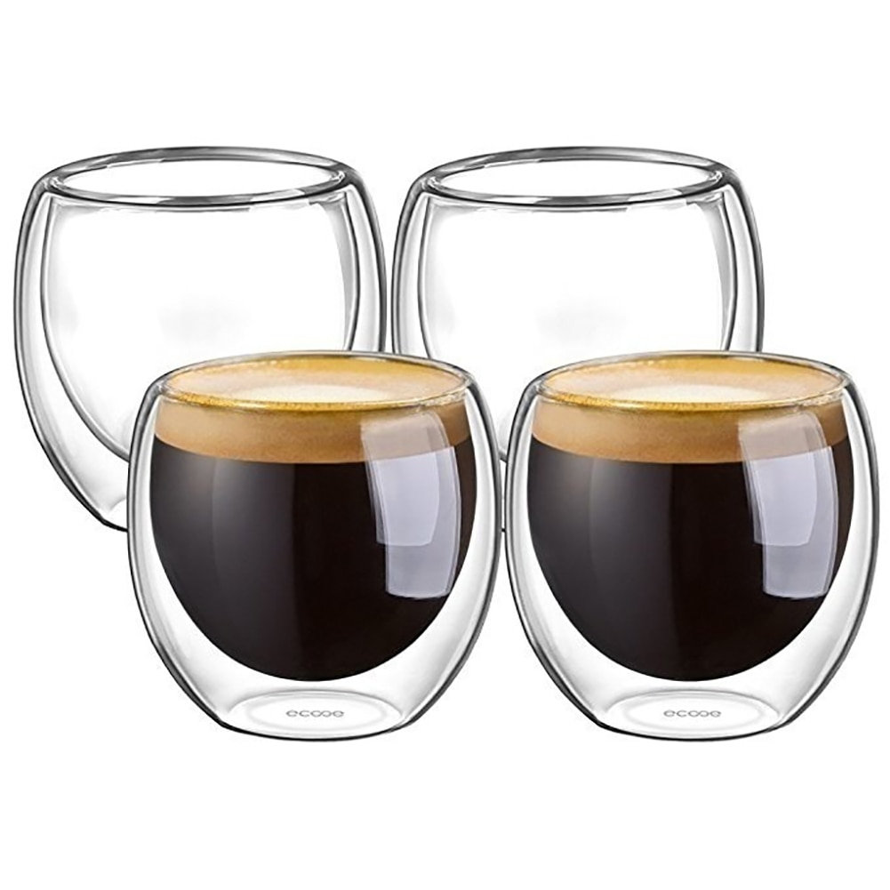 Espresso Cups Coffee Glassware