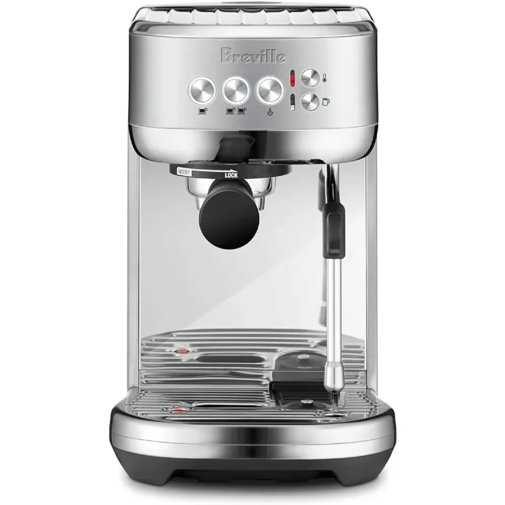 Espresso Machine with Frothing Wand Steamer 64 Fluid Ounces Brushed Stainless Steel Espresso Machine with Frothing Wand Steamer 64 Fluid Ounces Brushed Stainless Steel