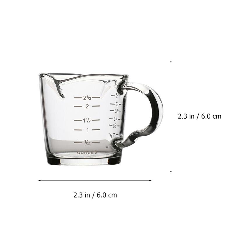 Espresso Measuring Glass 100ml Cup Espresso Measuring Glass 100ml Cup
