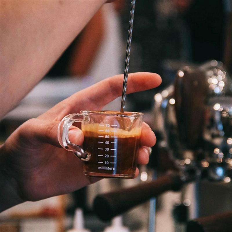 Espresso Measuring Glass 100ml Cup Espresso Measuring Glass 100ml Cup