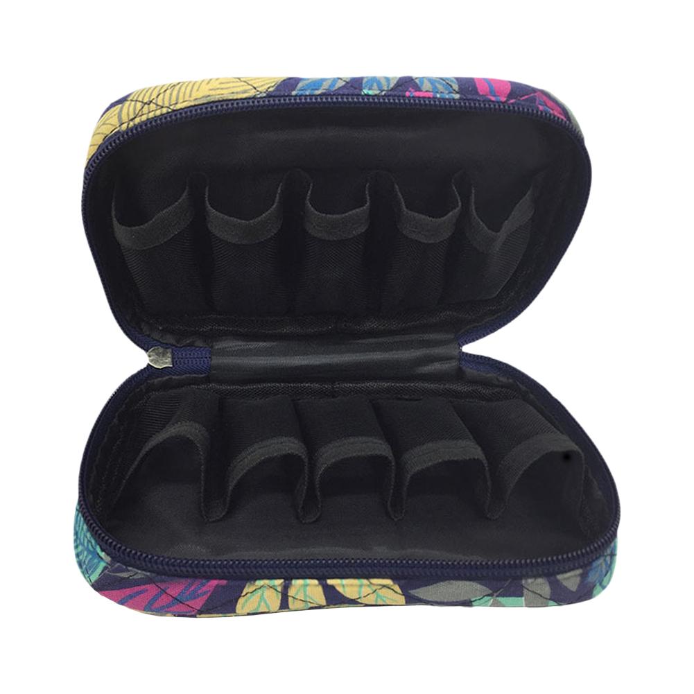 Essential Oil Bag 10 Bottle Pockets