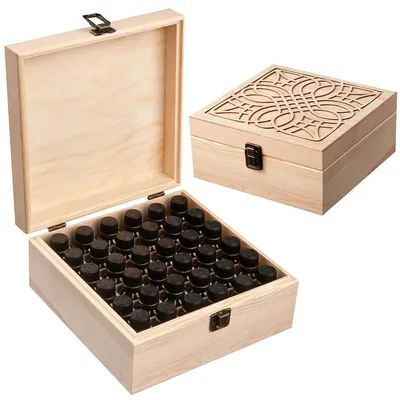 Essential Oil Box 36 Slot Holder Essential Oil Box 36 Slot Holder