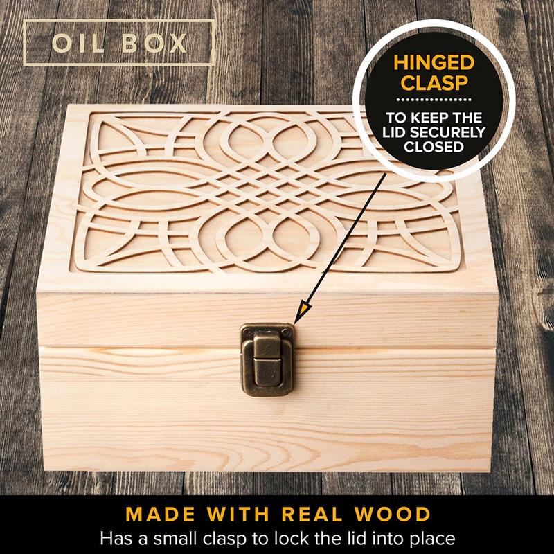 Essential Oil Box 36 Slot Holder Essential Oil Box 36 Slot Holder