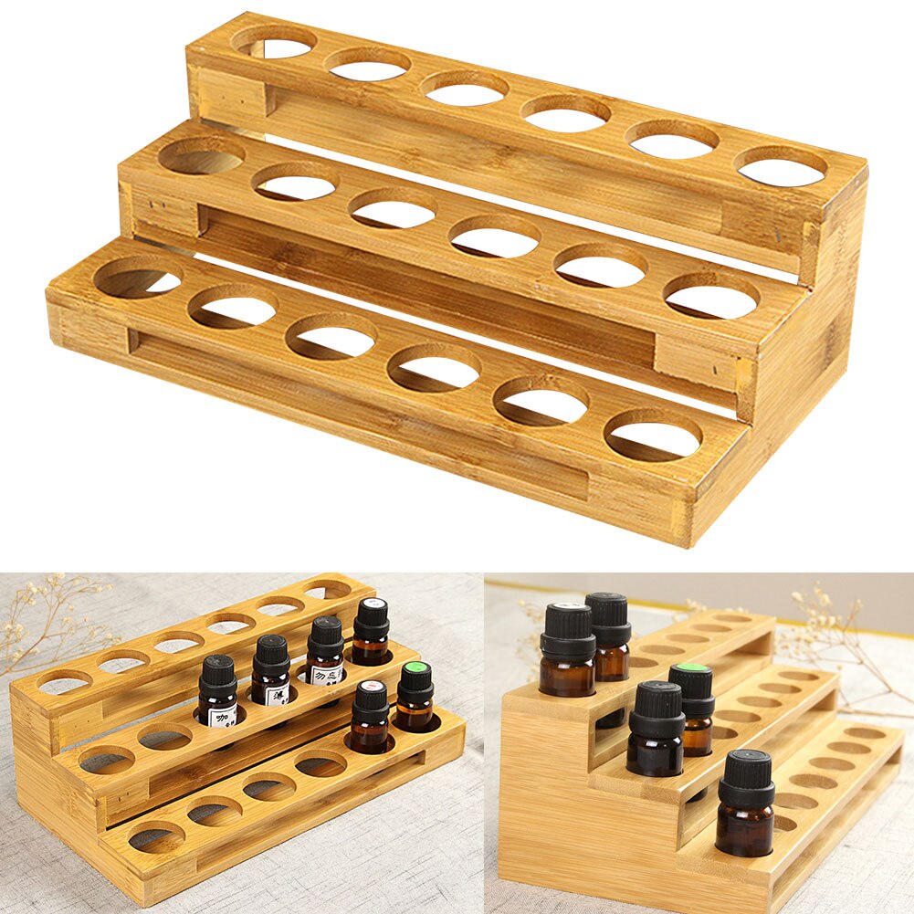 Essential Oil Rack Wooden Organizer Essential Oil Rack Wooden Organizer