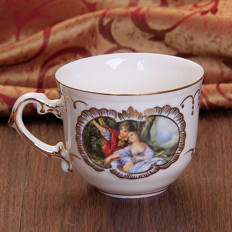 European Style Bone China Porcelain Tea Coffee Set European Style Bone China Porcelain Tea Coffee Set