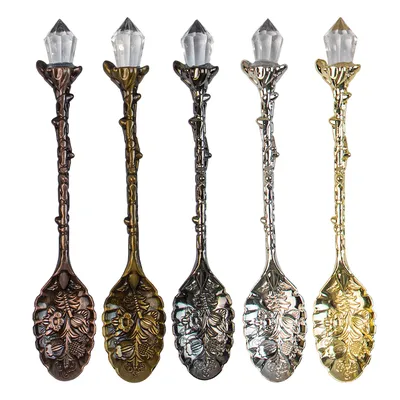 European Style Vintage Coffee Spoon (5 pcs)