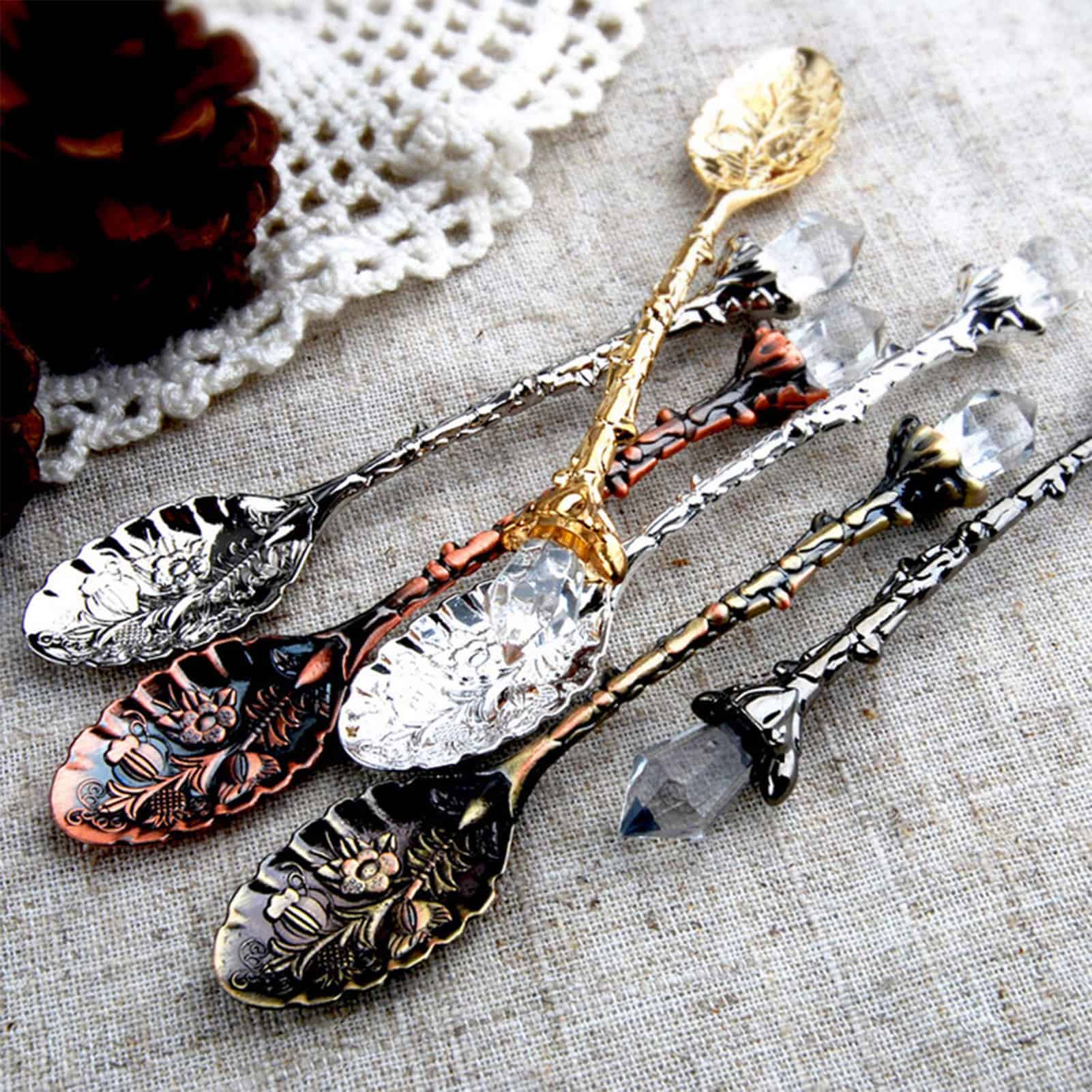 European Style Vintage Coffee Spoon (5 pcs)