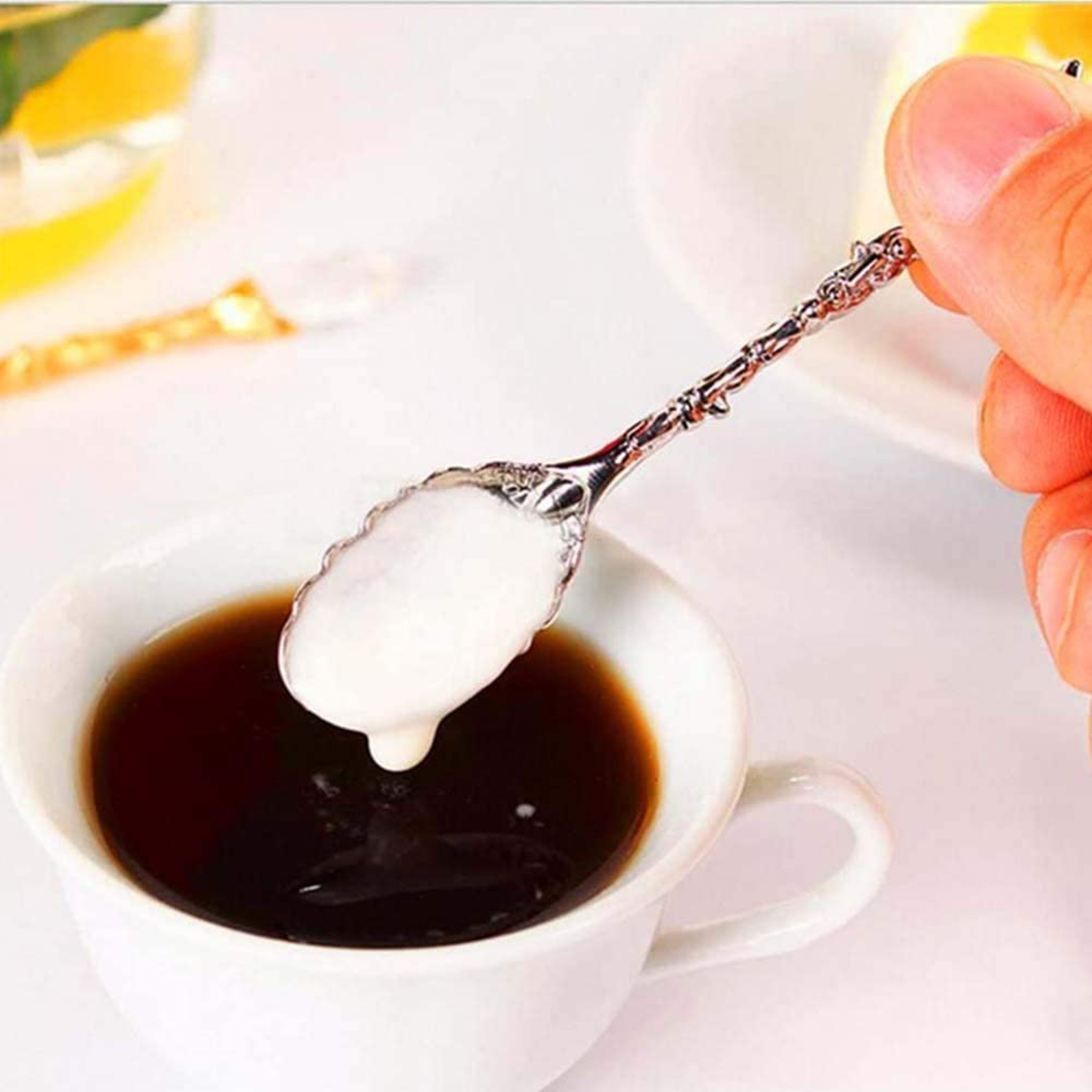 European Style Vintage Coffee Spoon (5 pcs)