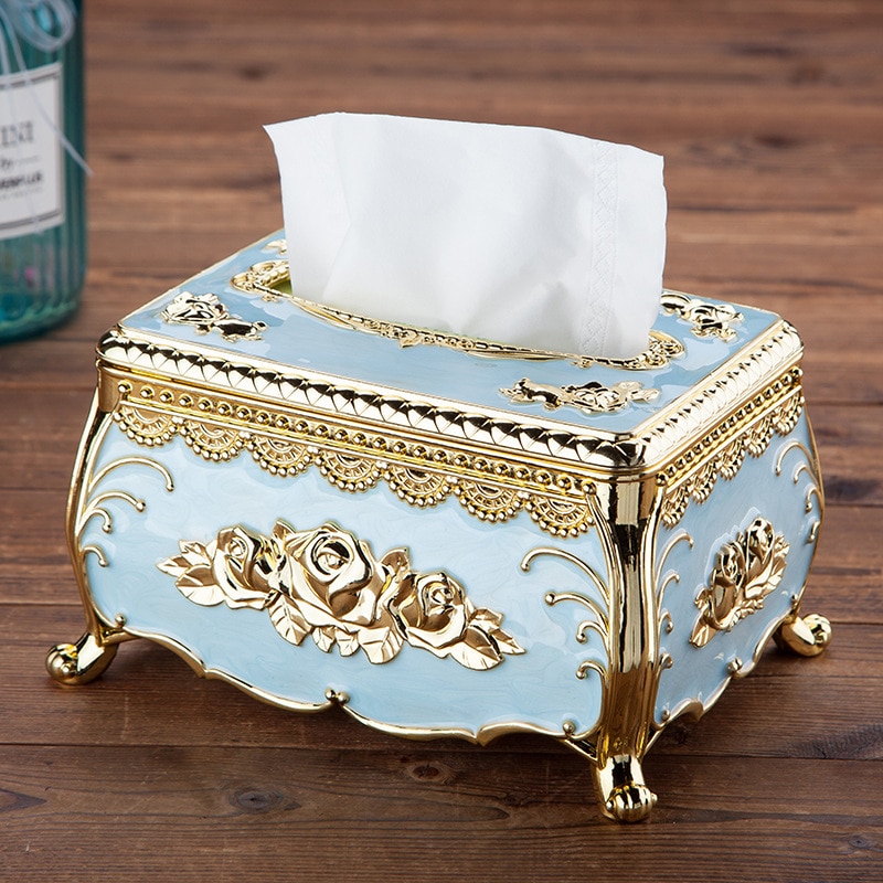 European Vintage Tissue Box