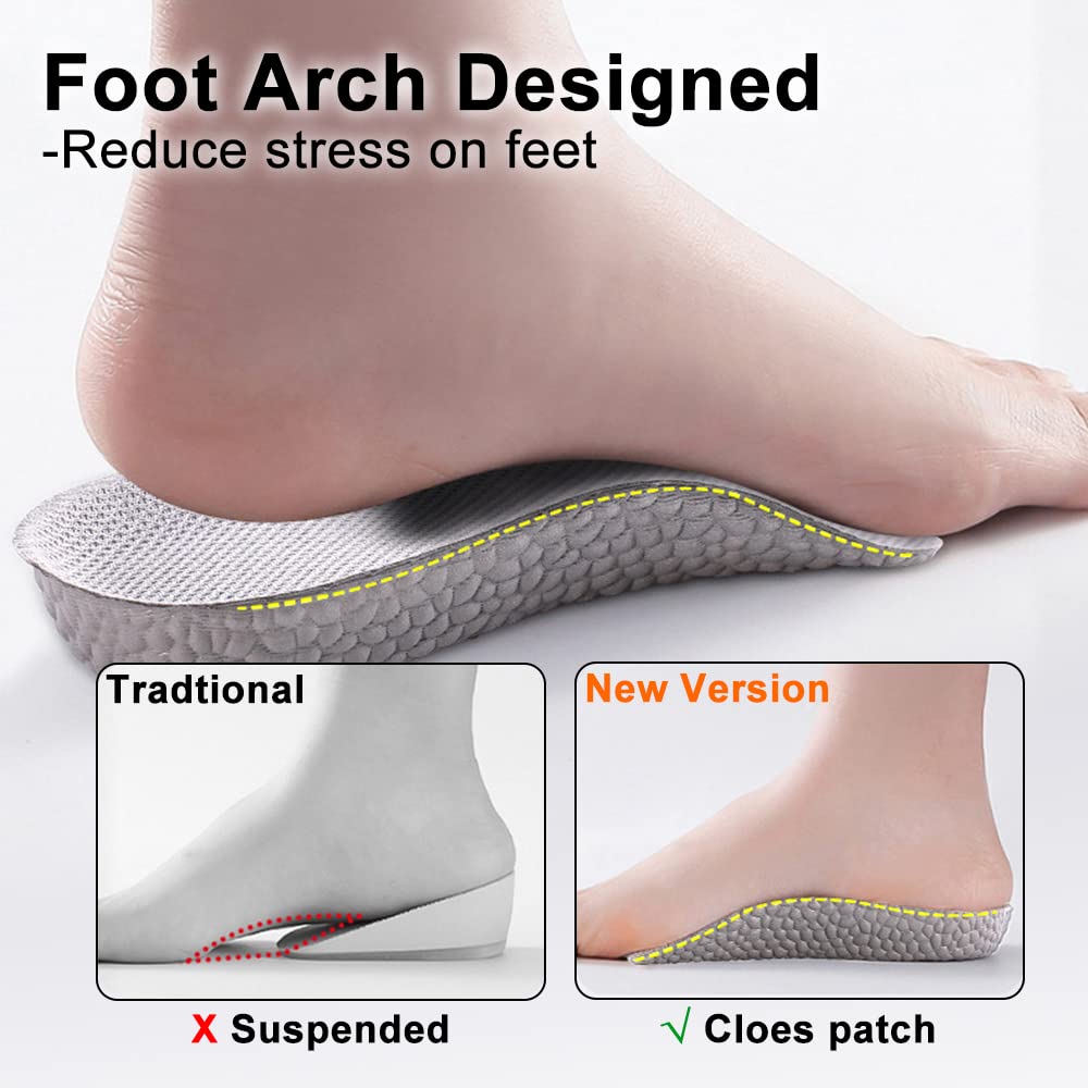 EVA Foam Height Lift Insoles (2 pcs)