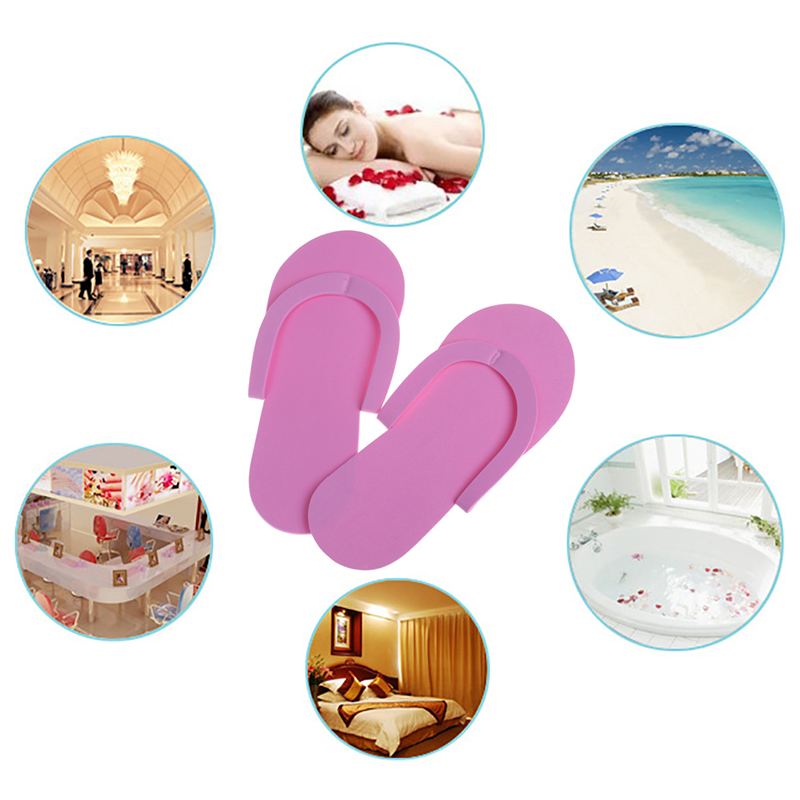 EVA Foam Pedicure Flip Flops (12 Pairs)