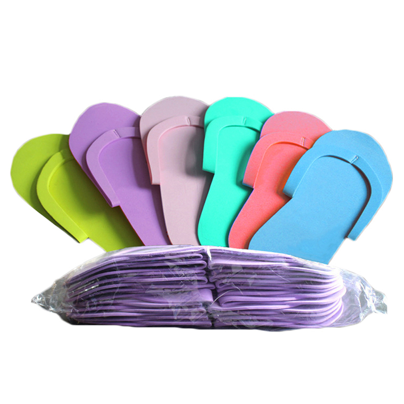 EVA Foam Pedicure Flip Flops (12 Pairs)