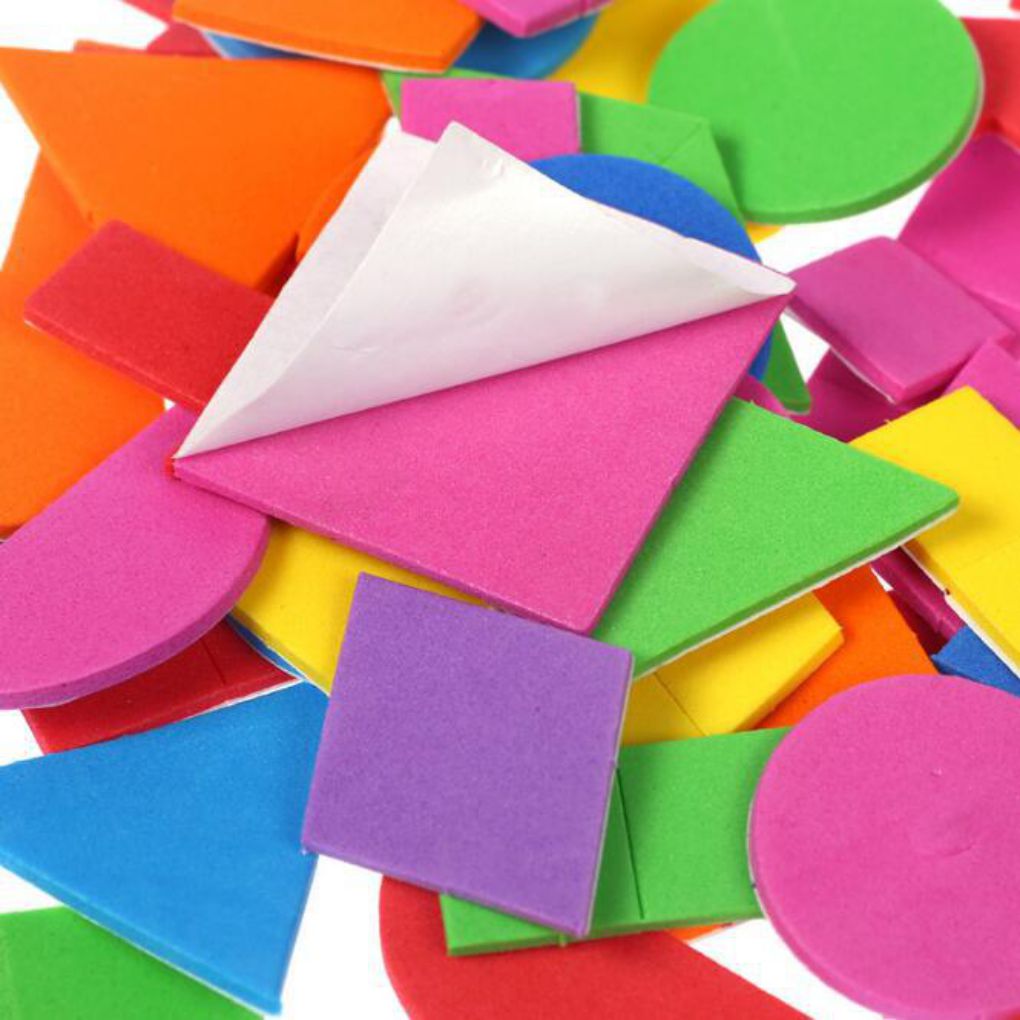 EVA Foam Shape Stickers (150pcs) EVA Foam Shape Stickers (150pcs)