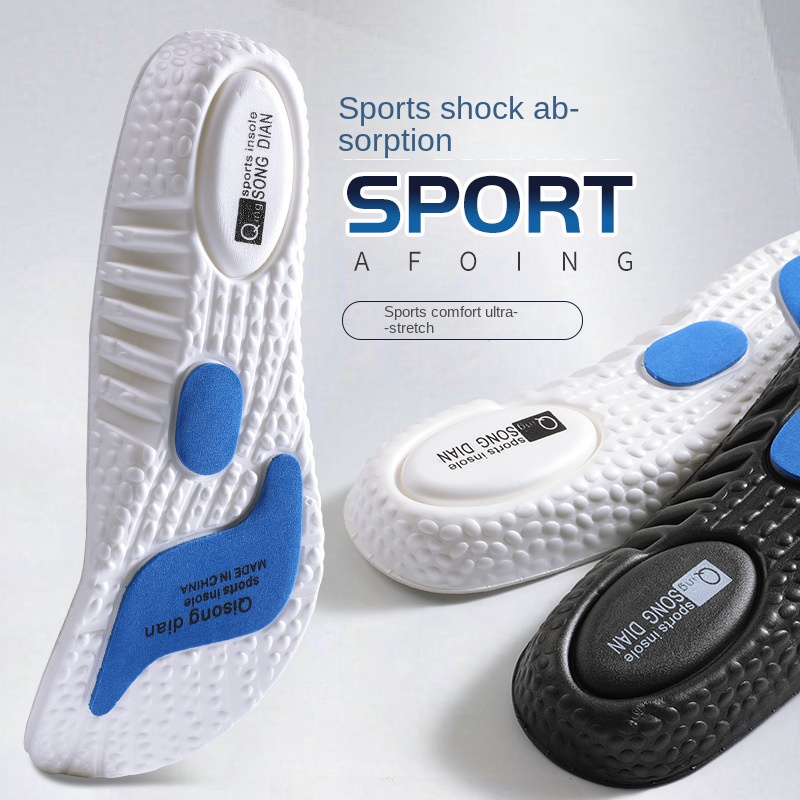 EVA Insoles for Shoes Sole Shock Absorption Deodorant Breathable Cushion Running Insoles for Feet Orthopedic Insoles