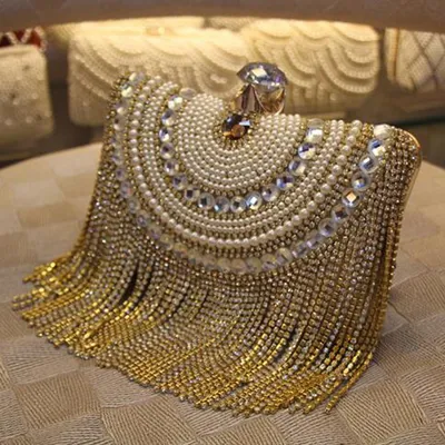 Evening Clutch Bag Beaded Purse Evening Clutch Bag Beaded Purse