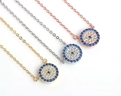 Evil Eye Necklace Sterling Silver Jewelry Evil Eye Necklace Sterling Silver Jewelry