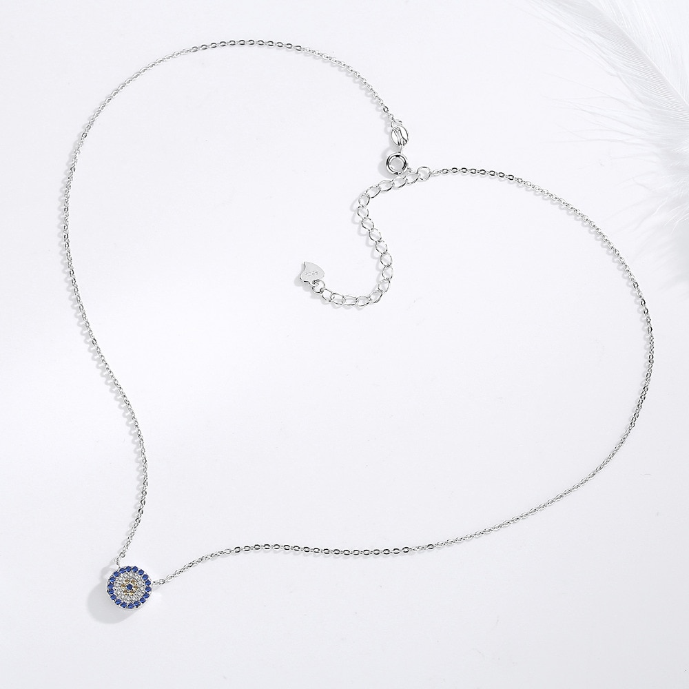 Evil Eye Necklace Sterling Silver Jewelry Evil Eye Necklace Sterling Silver Jewelry