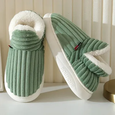 Evshine Soft Sole Slippers For Women Winter Fashion Women Fur Slippers Fuzzy Plush Men Slippers Warm Furry Women Cotton Evshine Soft Sole Slippers For Women Winter Fashion Women Fur Slippers Fuzzy Plush Men Slippers Warm Furry Women Cotton