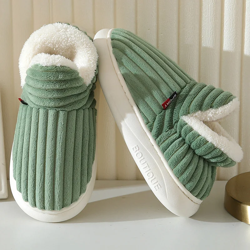 Evshine Soft Sole Slippers For Women Winter Fashion Women Fur Slippers Fuzzy Plush Men Slippers Warm Furry Women Cotton Evshine Soft Sole Slippers For Women Winter Fashion Women Fur Slippers Fuzzy Plush Men Slippers Warm Furry Women Cotton